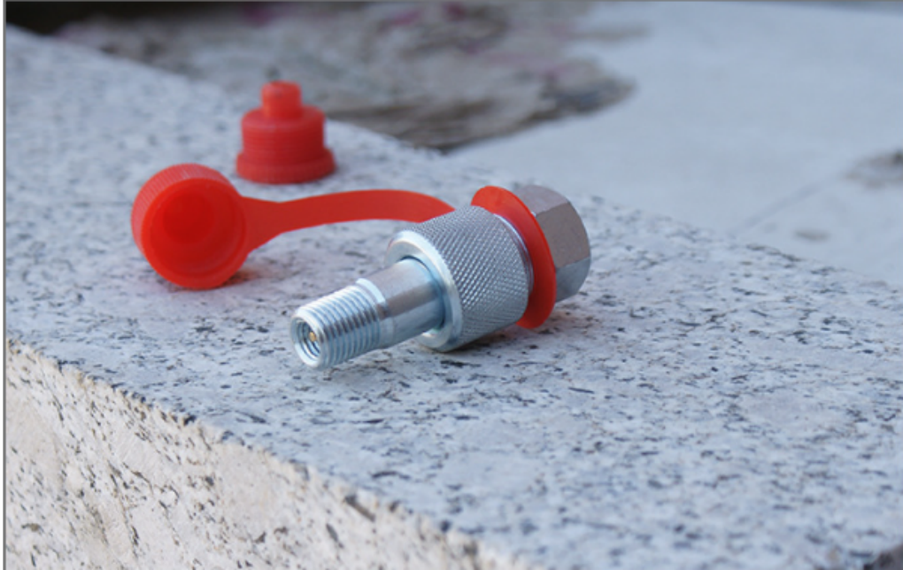 1/4" Hydraulic Ram Coupler 4 and 10 Ton Porta Power Male and Female Side – Hydraulic Ram Automotive Tools – Heavy Duty Hydraulic Fittings Jack Coupler – Easy Installation Replacement Part Connector Fitting – Durable Resistant Metal