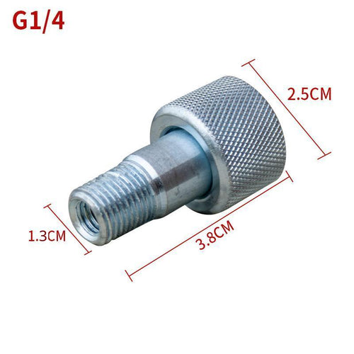 Hydraulic Ram Automotive Tools – Heavy Duty Hydraulic Fittings Jack Coupler – Easy Installation Replacement Part Connector Fitting – Durable  Resistant Metal – 1/4" Hydraulic Ram Coupler 4 and 10 Ton Porta Power Female Side